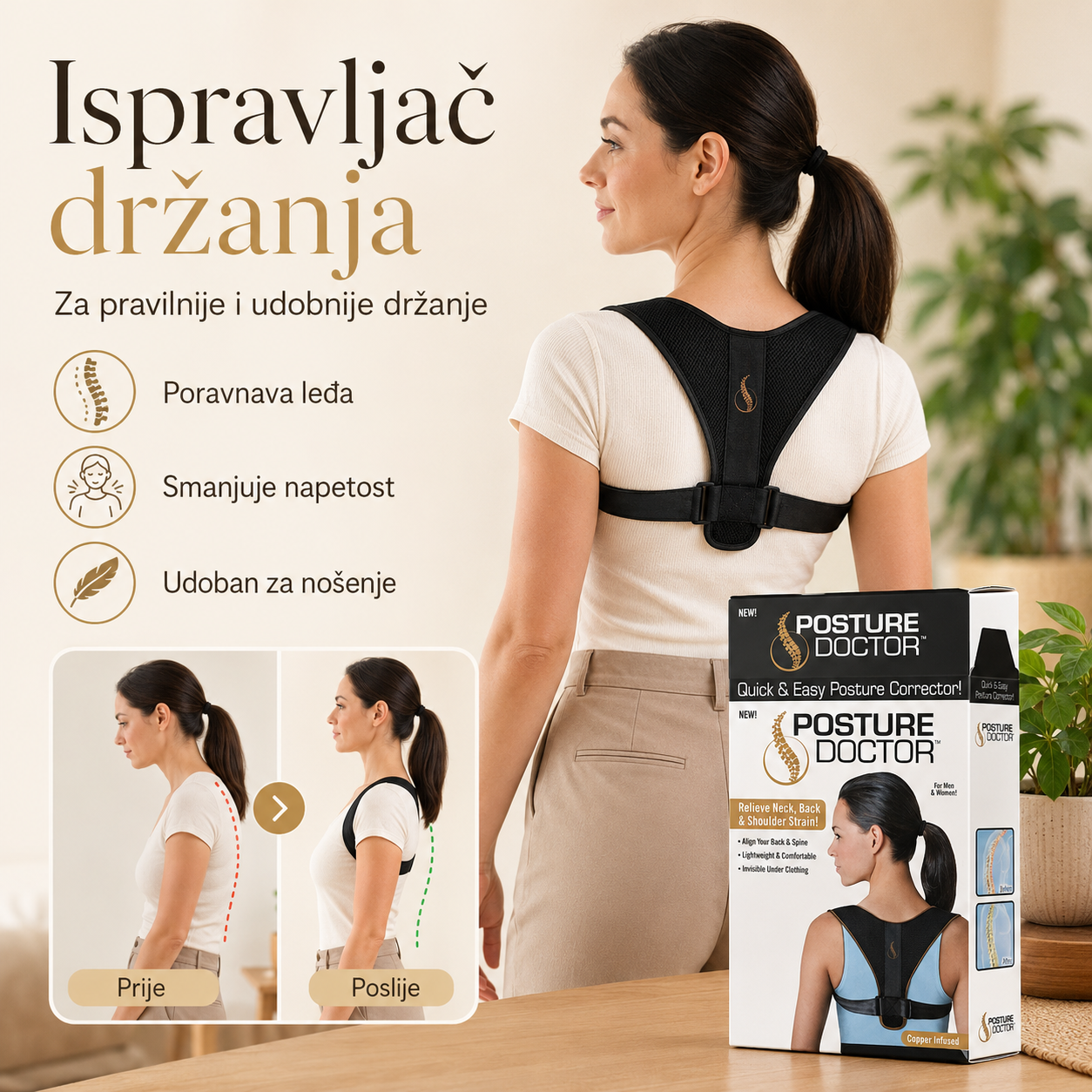 Posture Doctor – podesivi ispravljač držanja