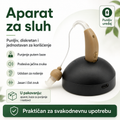 Aparat za sluh sa punjačem