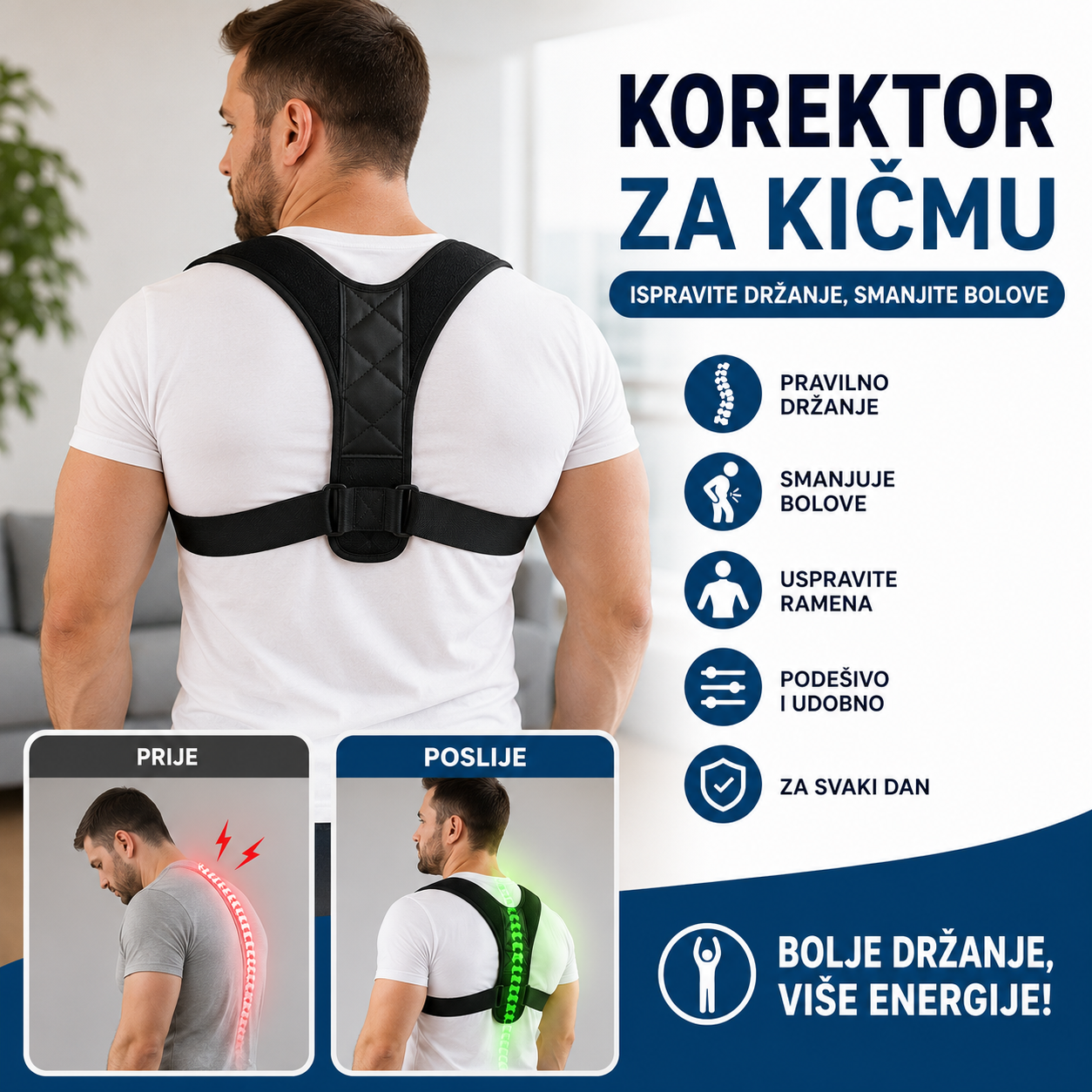 Posture Doctor – podesivi ispravljač držanja