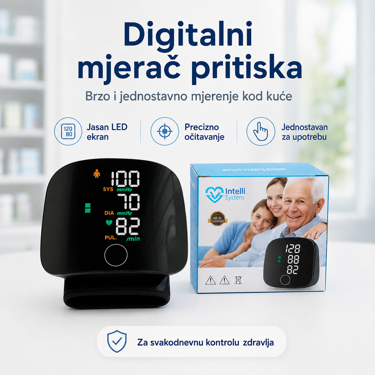 Pressure Digital – Tačno mjerenje krvnog pritiska