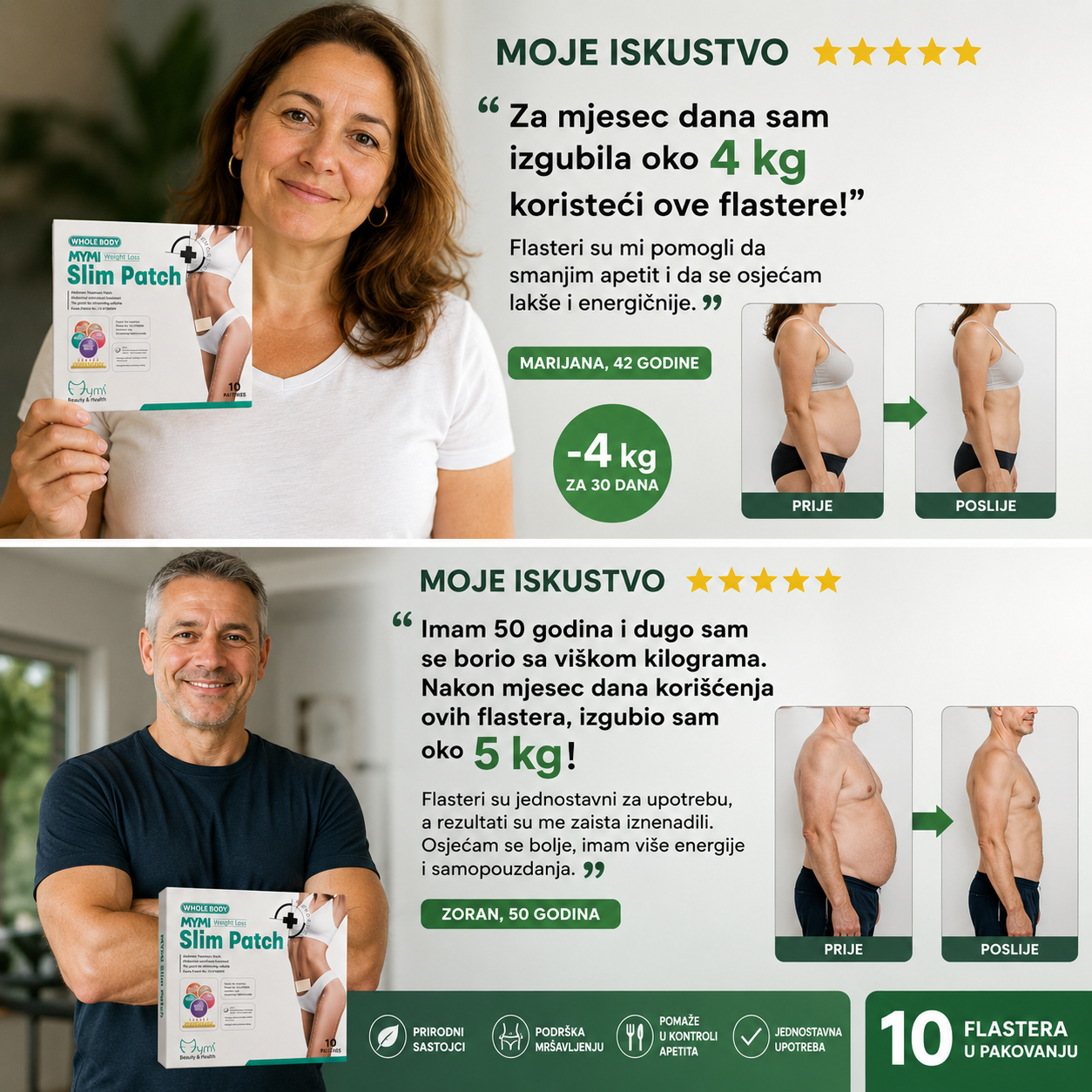 MYMI flasteri za mršavljenje