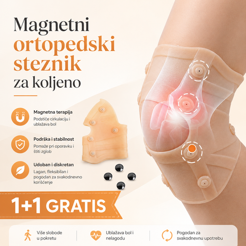 Magnetni ortopedski steznik za koleno