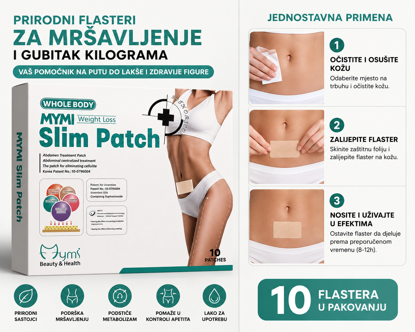 MYMI flasteri za mršavljenje