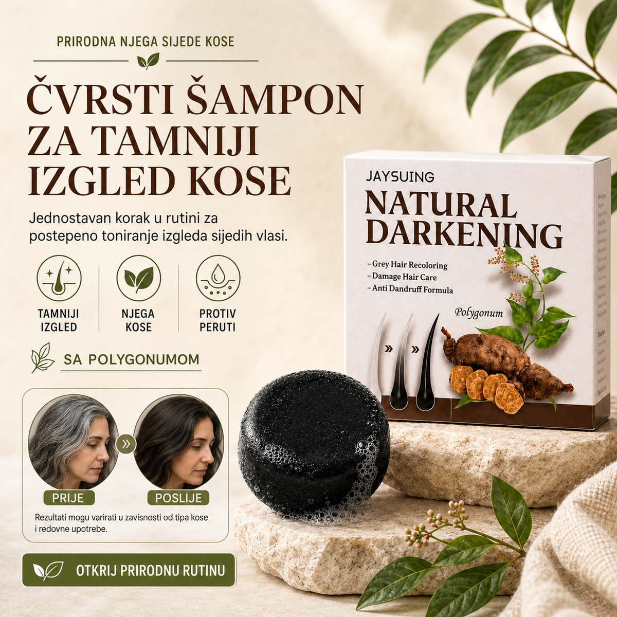 Natural Darkening - prirodno tamniji izgled kose