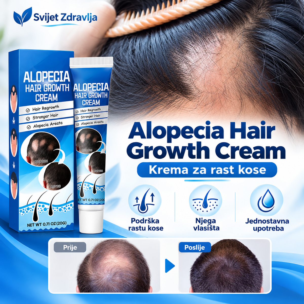 Alopecia Hair – njega za prorijeđenu i oslabljenu kosu