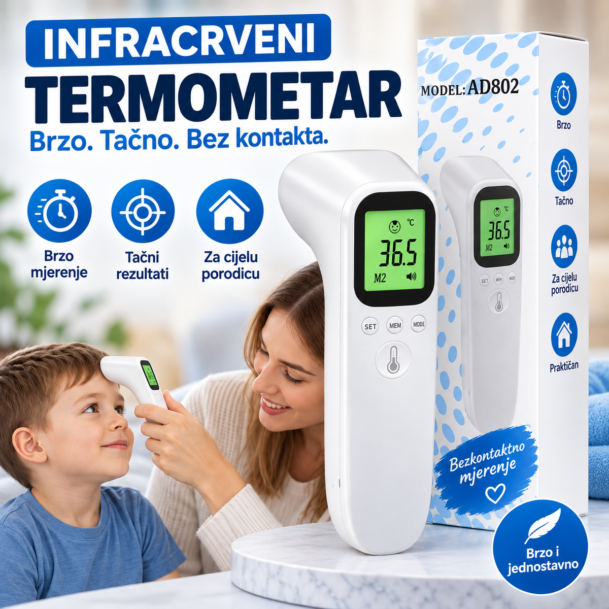 Infracrveni beskontaktni toplomjer