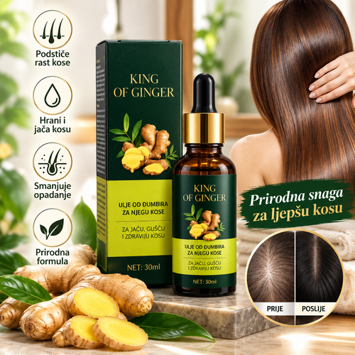 King of Ginger - Serum za rast i gustoću kose