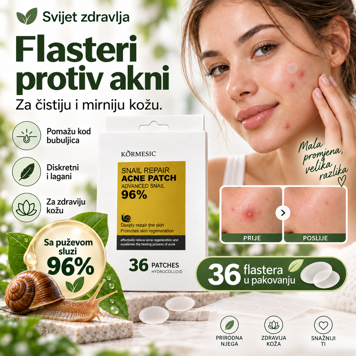 Snail Repair – flasteri protiv akni