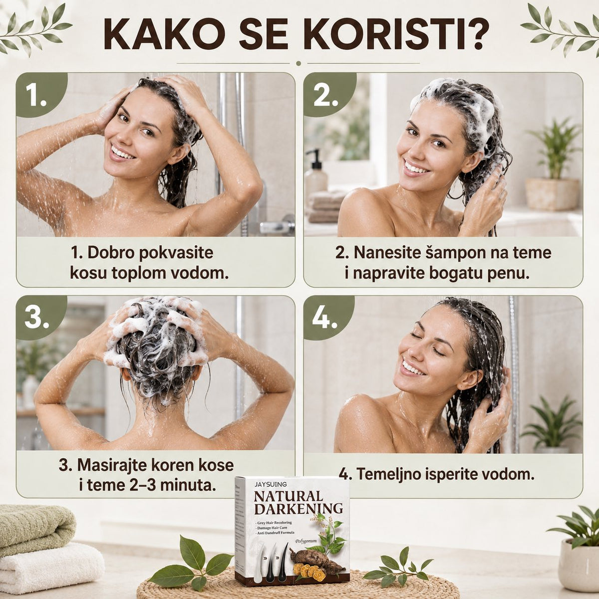 Natural Darkening - prirodno tamniji izgled kose